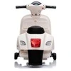 Elektrinis motoroleris vaikams Vespa GTS 300 Mini, baltas