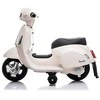 Elektrinis motoroleris vaikams Vespa GTS 300 Mini, baltas