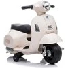Elektrinis motoroleris vaikams Vespa GTS 300 Mini, baltas