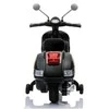 Elektrinis motoroleris vaikams Vespa, juodas