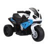 Elektrinis triratis motociklas vaikams BMW S1000RR, mėlynas