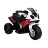 Elektrinis triratis motociklas vaikams BMW S1000RR, raudonas