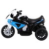 Elektrinis triratis motociklas vaikams BMW S1000RR, mėlynas