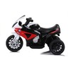 Elektrinis triratis motociklas vaikams BMW S1000RR, raudonas