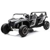 Elektromobilis Buggy A033 4x4 24V, baltas