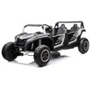 Elektromobilis Buggy A033 4x4 24V, baltas