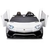 Elektromobilis Lamborghini XXL A8803 24V, baltas