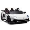Elektromobilis Lamborghini XXL A8803 24V, baltas