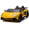 Elektromobilis Lamborghini XXL A8803 24V, geltonas