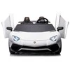 Elektromobilis Lamborghini XXL A8803 24V, baltas