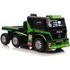 Elektromobilis su priekaba Mercedes XMX622B, LCD, žalias