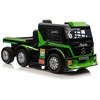 Elektromobilis su priekaba Mercedes XMX622B, LCD, žalias