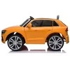 Elektromobilis vaikams Audi Q8 JJ2066, geltonas lakuotas