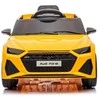 Elektromobilis vaikams Audi RS6, auksinis