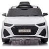 Elektromobilis vaikams Audi RS6, baltas
