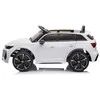 Elektromobilis vaikams Audi RS6, baltas