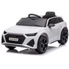 Elektromobilis vaikams Audi RS6, baltas