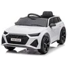 Elektromobilis vaikams Audi RS6, baltas