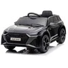 Elektromobilis vaikams Audi RS6, juodas