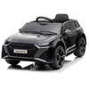 Elektromobilis vaikams Audi RS6, juodas