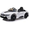 Elektromobilis vaikams BMW I8 Coupe, baltas