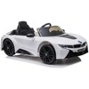 Elektromobilis vaikams BMW I8 Coupe, baltas