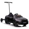Elektromobilis vaikams BMW M5 su papildoma platforma, juodas lakuotas
