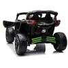 Elektromobilis vaikams Buggy Can-am DK-CA003, žalias lakuotas