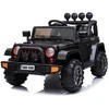Elektromobilis vaikams Jeep BRD-7588 4x4, juodas
