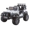 Elektromobilis vaikams Jeep HP012, baltas