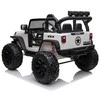 Elektromobilis vaikams Jeep JC666, baltas