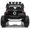 Elektromobilis vaikams Jeep JC666 Lakuotas, juodas