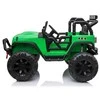 Elektromobilis vaikams Jeep JC666, žalias