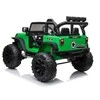 Elektromobilis vaikams Jeep JC666, žalias