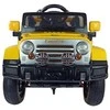 Elektromobilis vaikams Jeep JJ245, geltonas