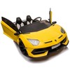Elektromobilis vaikams Lamborghini Aventador SX2028, geltonas