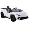 Elektromobilis vaikams Lamborghini Huracan, baltas
