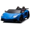 Elektromobilis vaikams Lamborghini XXL A8803 24V, mėlynas