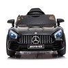 Elektromobilis vaikams Mercedes AMG GT R, juodas