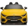 Elektromobilis vaikams Mercedes AMG SL63, geltonas lakuotas