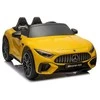 Elektromobilis vaikams Mercedes AMG SL63, geltonas lakuotas