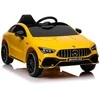 Elektromobilis vaikams Mercedes CLA 45s AMG 4x4, geltonas