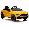 Elektromobilis vaikams Mercedes CLA 45s AMG 4x4, geltonas