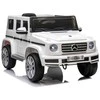 Elektromobilis vaikams Mercedes G500, baltas
