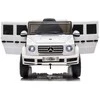 Elektromobilis vaikams Mercedes G500, baltas