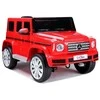Elektromobilis vaikams Mercedes G500, raudonas