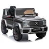 Elektromobilis vaikams Mercedes G63 AMG BBH-002, sidabrinis lakuotas