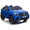 Elektromobilis vaikams Mercedes GLC 63S su MP4, mėlynas lakuotas