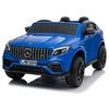 Elektromobilis vaikams Mercedes GLC 63S su MP4, mėlynas lakuotas