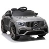 Elektromobilis vaikams Mercedes GLC 63S QLS-5688 4x4, sidabrinis lakuotas